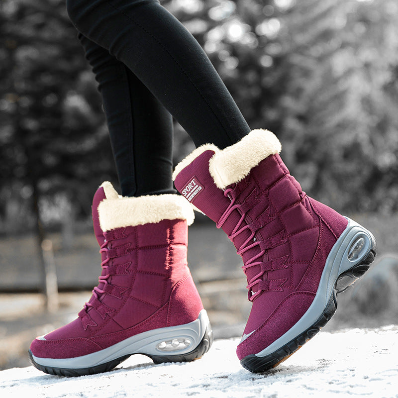 Bronoir™ Warmers - Fleece Lined & Non-Slip Winter Boots for Pain Free Walking