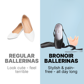 Bronoir Kaia Dream - Elegant & Supportive Ballerinas for Daily Comfort