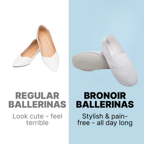 Bronoir Yara Soft - Elegant & Supportive Ballerinas for Daily Comfort