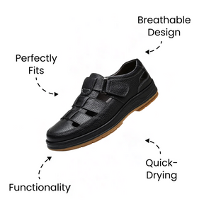 Bronoir™ Harmoria – Lightweight & Arch-Supportive Walking Sandals