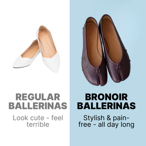 Bronoir Freya Soft - Elegant & Supportive Ballerinas for Daily Comfort