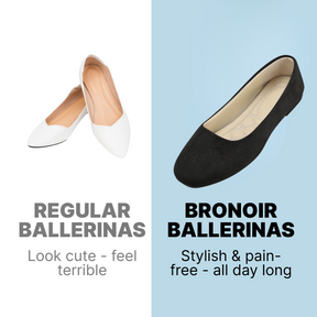 Bronoir Rhea Step - Elegant & Supportive Ballerinas for Daily Comfort