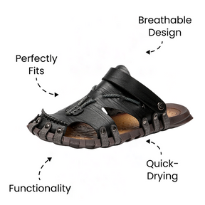 Bronoir™ Zafina – Lightweight & Arch-Supportive Walking Sandals