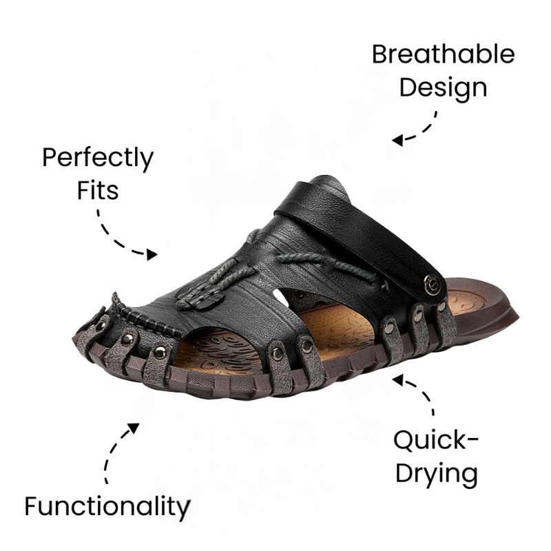 Bronoir™ Zafina – Lightweight & Arch-Supportive Walking Sandals