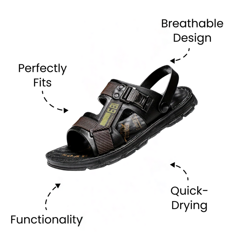 Bronoir™ Allivya – Lightweight & Arch-Supportive Walking Sandals