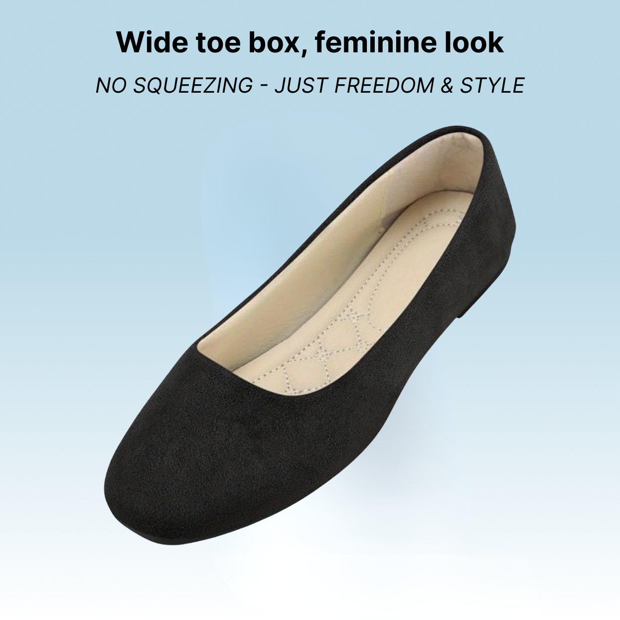 Bronoir Rhea Step - Elegant & Supportive Ballerinas for Daily Comfort