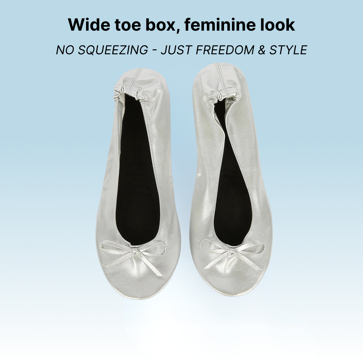 Bronoir Fina Touch - Elegant & Supportive Ballerinas for Daily Comfort