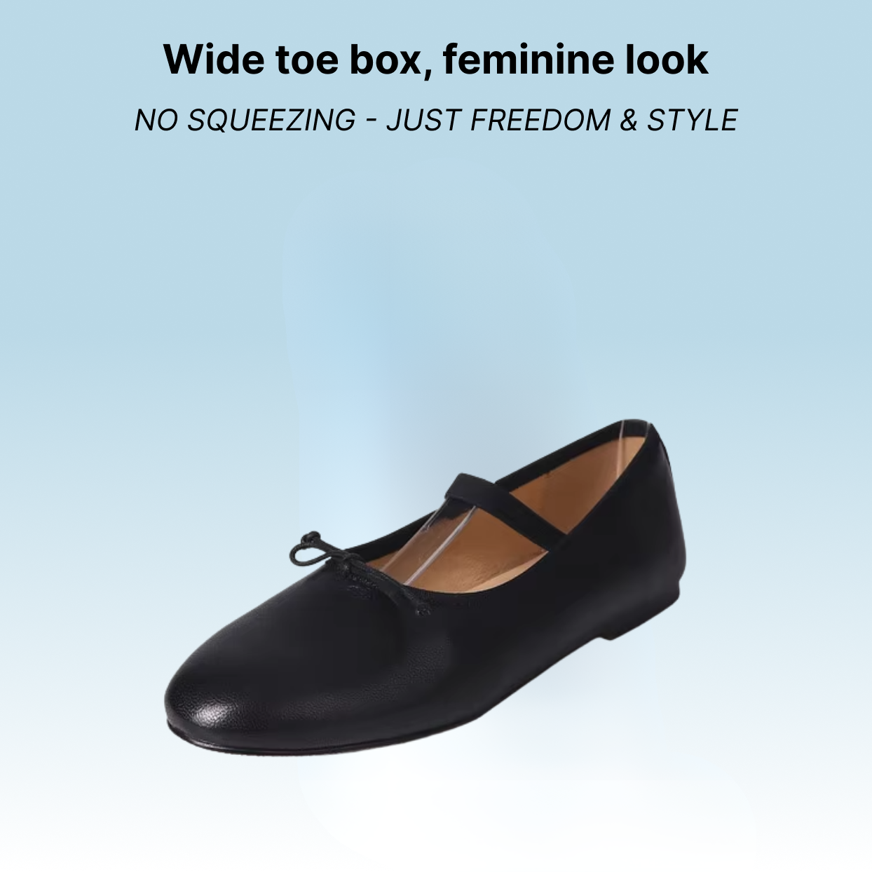 Bronoir Sia Chic - Elegant & Supportive Ballerinas for Daily Comfort
