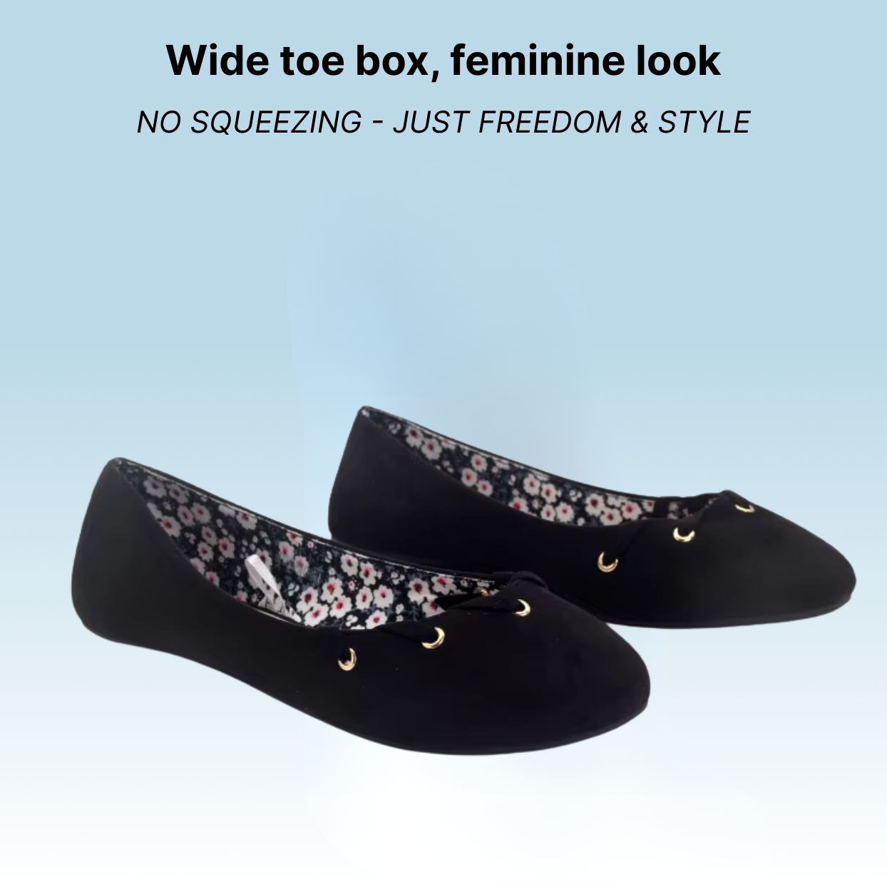 Bronoir Noa Flow - Elegant & Supportive Ballerinas for Daily Comfort