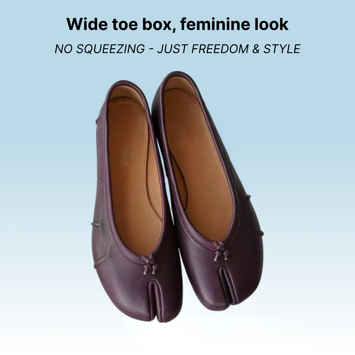 Bronoir Freya Soft - Elegant & Supportive Ballerinas for Daily Comfort