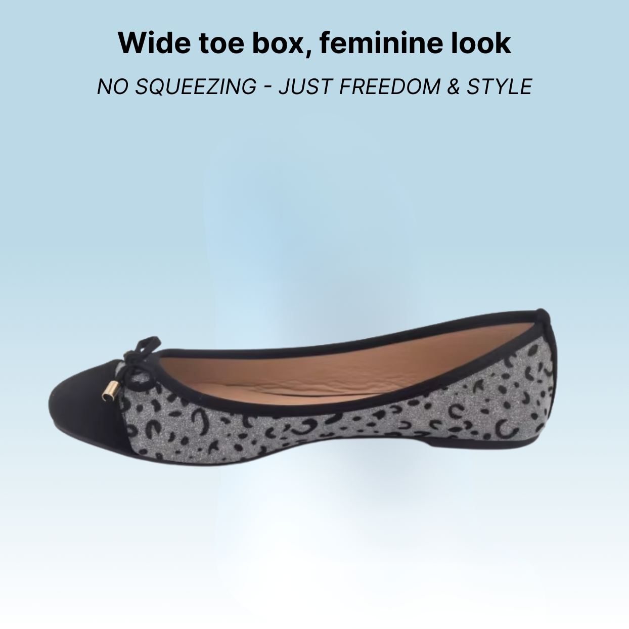 Bronoir Jolie Fit - Elegant & Supportive Ballerinas for Daily Comfort