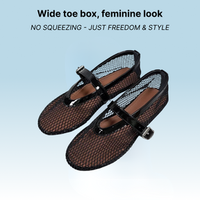 Bronoir Lara Belle - Elegant & Supportive Ballerinas for Daily Comfort