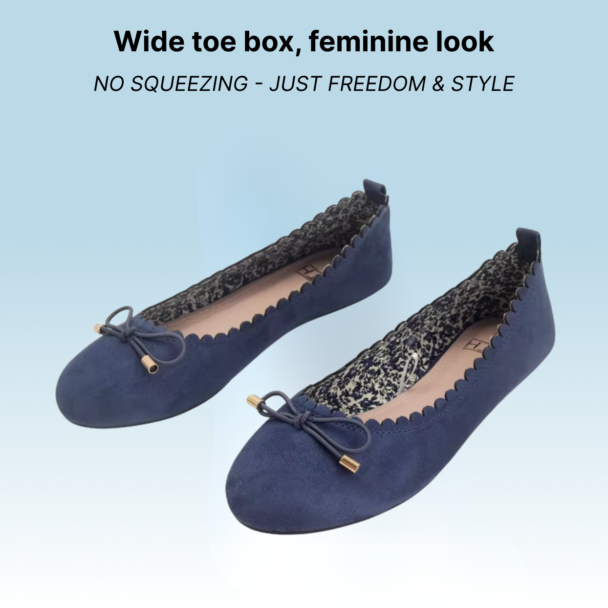 Bronoir Mara Bliss - Elegant & Supportive Ballerinas for Daily Comfort