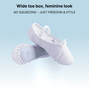 Bronoir Ines Shine - Elegant & Supportive Ballerinas for Daily Comfort