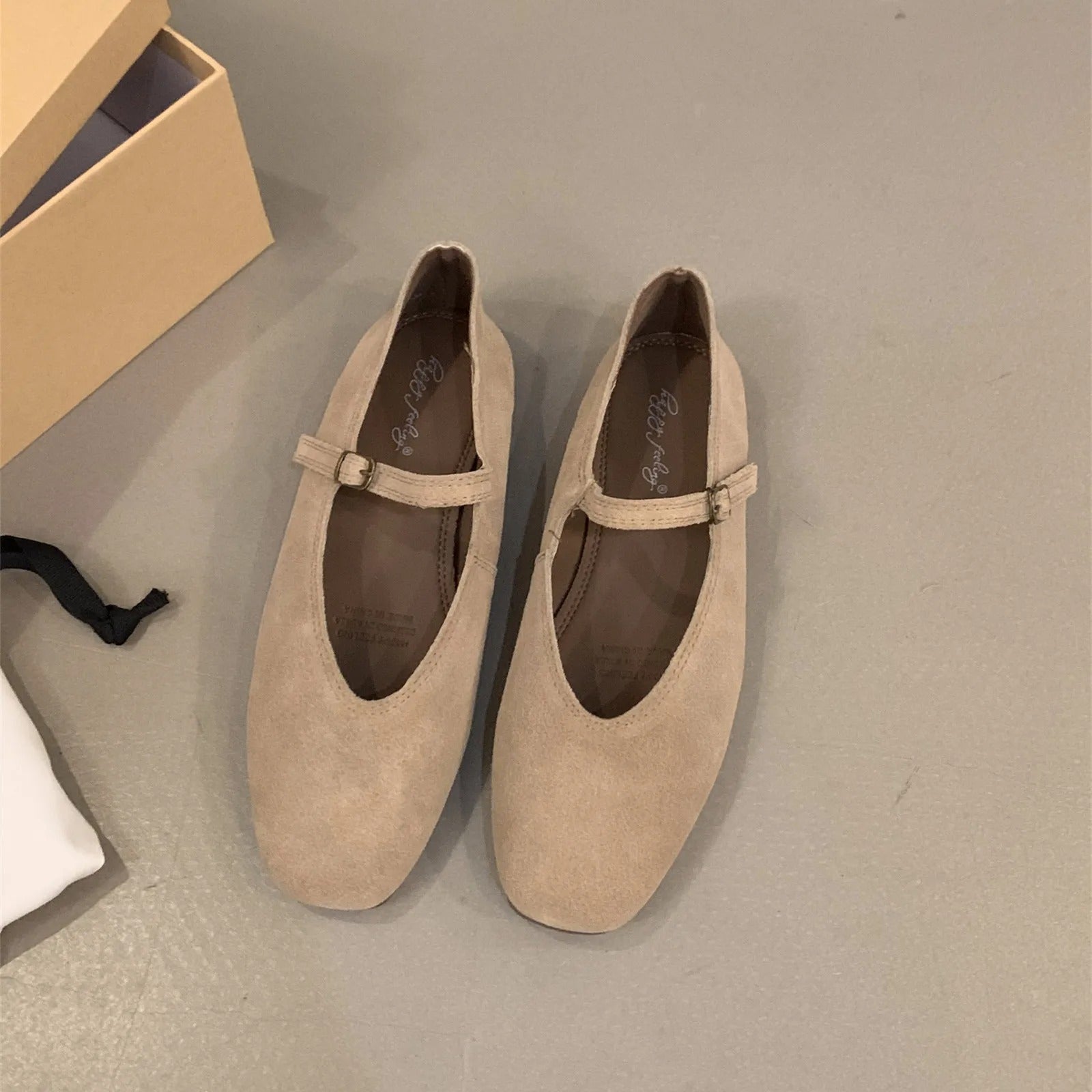 Bronoir Ruby Touch - Elegant & Supportive Ballerinas for Daily Comfort