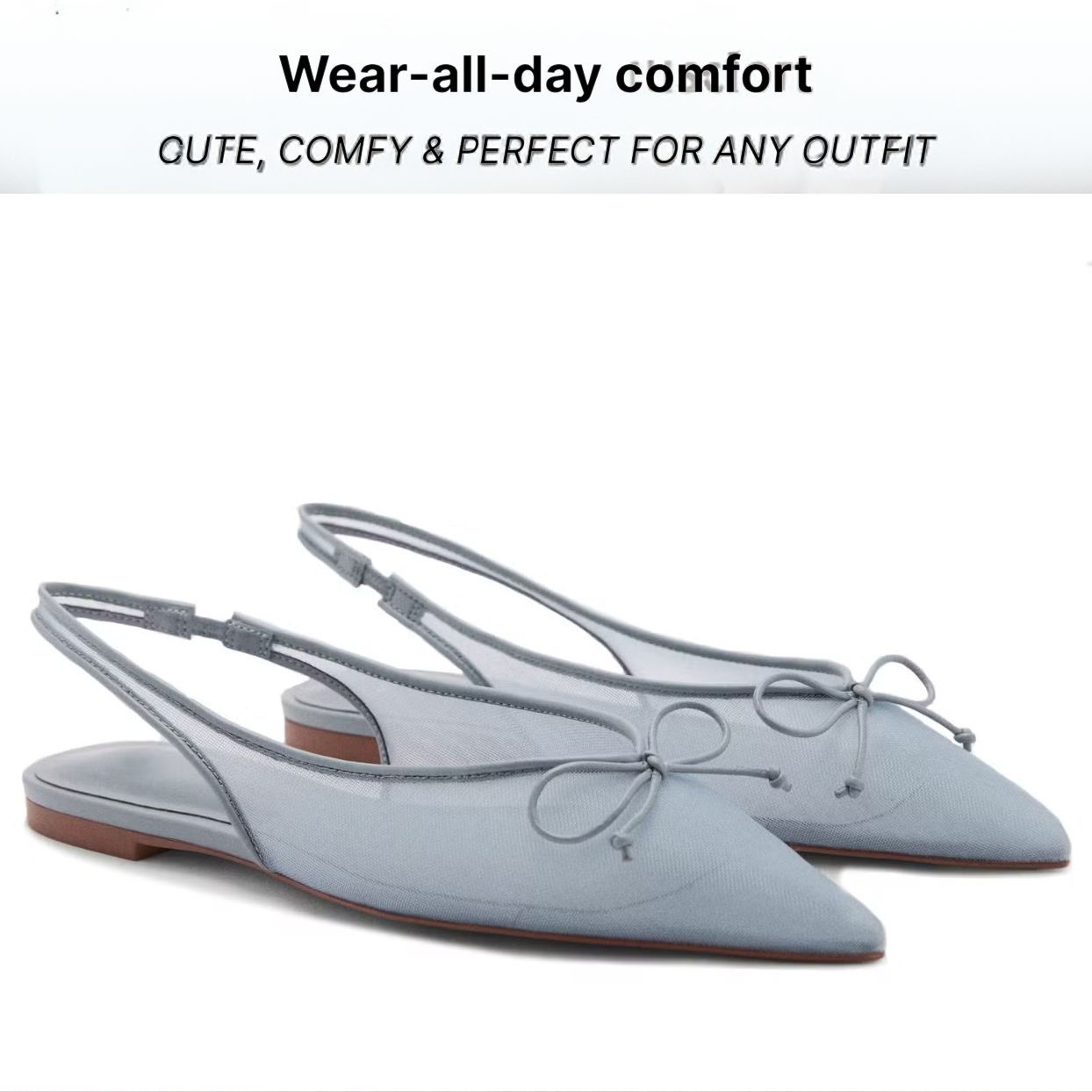Bronoir Kira Move - Elegant & Supportive Ballerinas for Daily Comfort