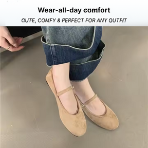 Bronoir Cora Grace - Elegant & Supportive Ballerinas for Daily Comfort