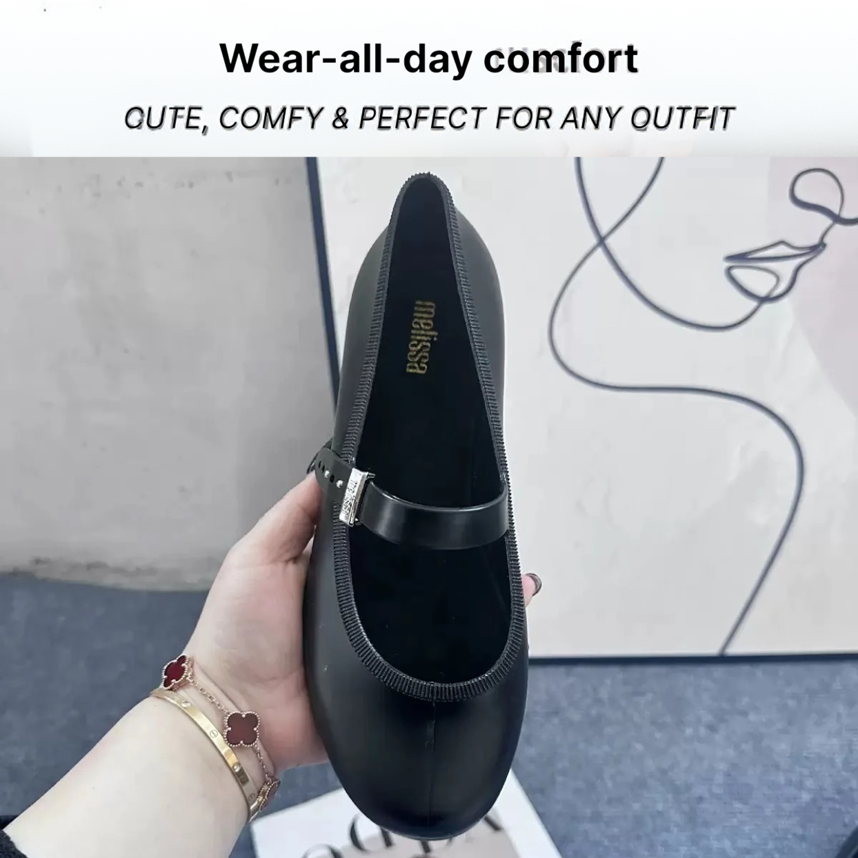 Bronoir Aura Light - Elegant & Supportive Ballerinas for Daily Comfort