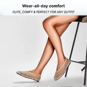 Bronoir Vina Pearl - Elegant & Supportive Ballerinas for Daily Comfort
