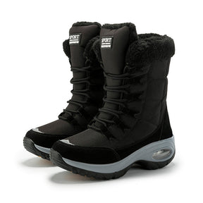 Bronoir™ Warmers - Fleece Lined & Non-Slip Winter Boots for Pain Free Walking