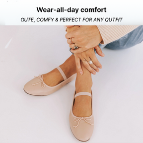 Bronoir Sia Chic - Elegant & Supportive Ballerinas for Daily Comfort