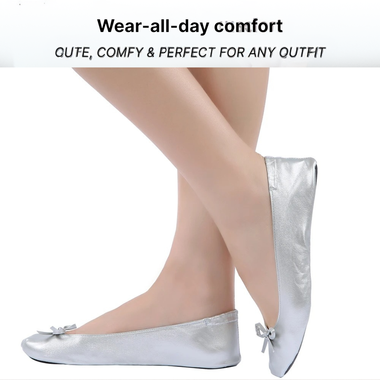 Bronoir Fina Touch - Elegant & Supportive Ballerinas for Daily Comfort