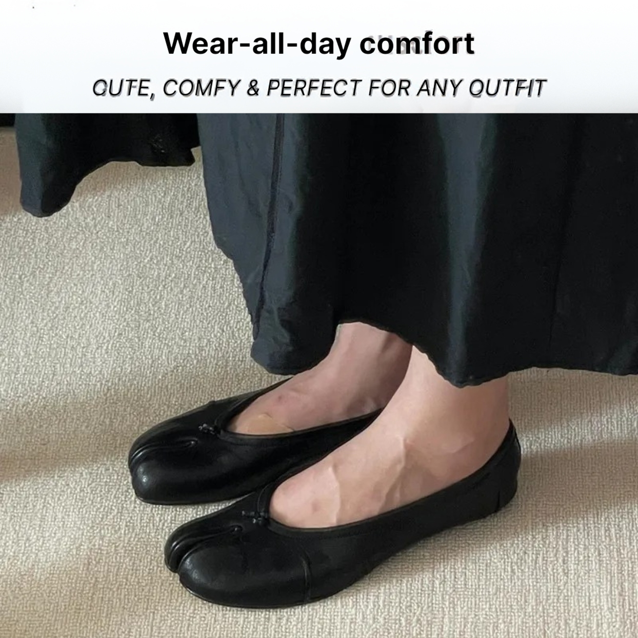 Bronoir Freya Soft - Elegant & Supportive Ballerinas for Daily Comfort