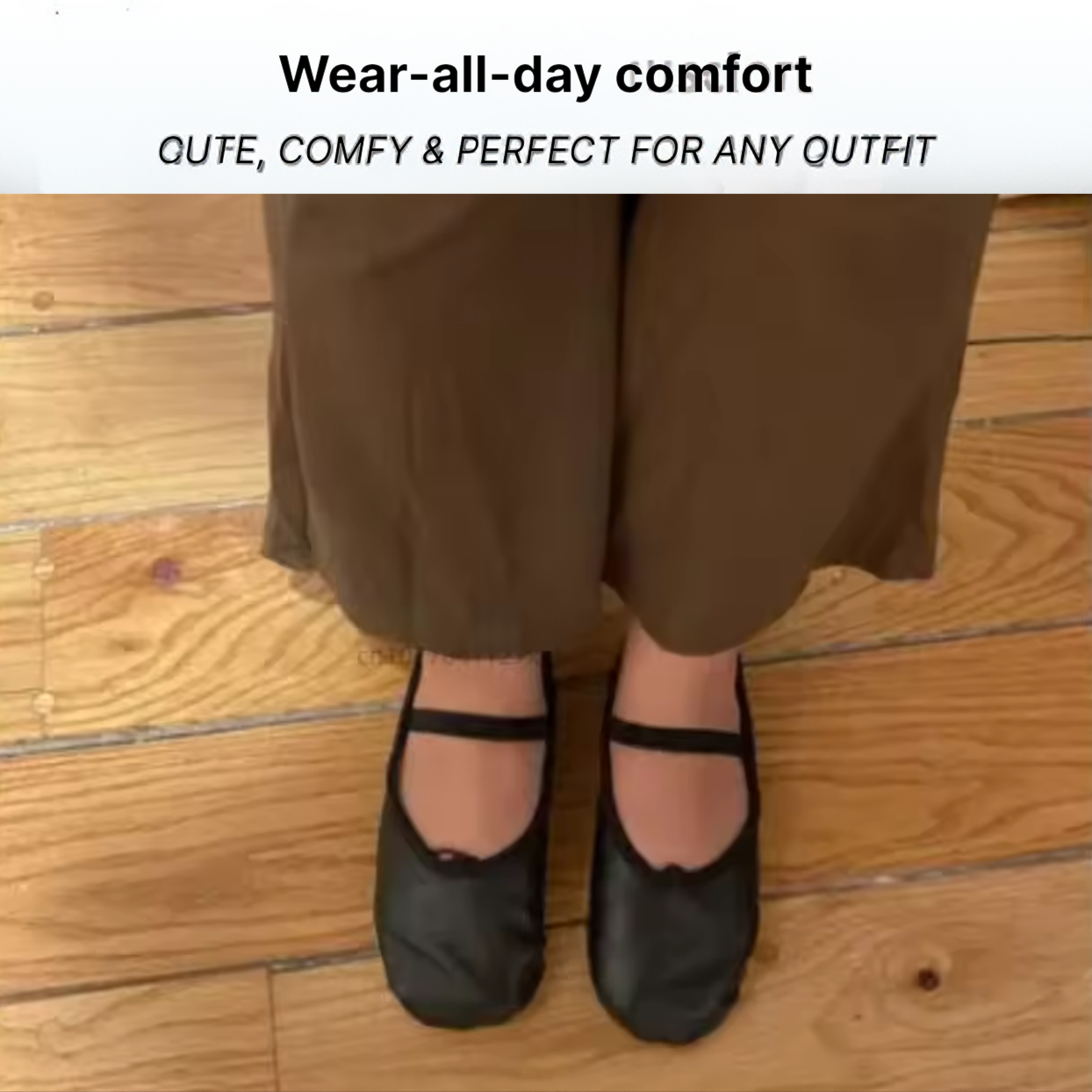 Bronoir Ines Shine - Elegant & Supportive Ballerinas for Daily Comfort