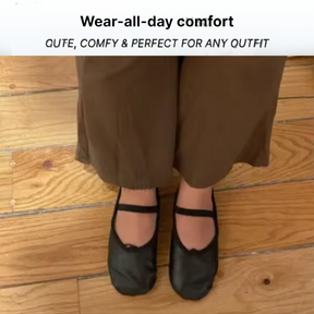 Bronoir Ines Shine - Elegant & Supportive Ballerinas for Daily Comfort