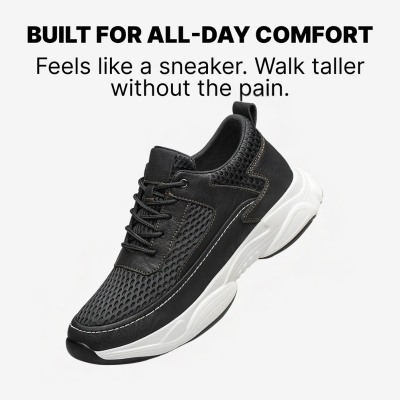 Bronoir™ StandTall – Height Boost Sneakers – Up to 4Inch Taller Instantly & Comfortably