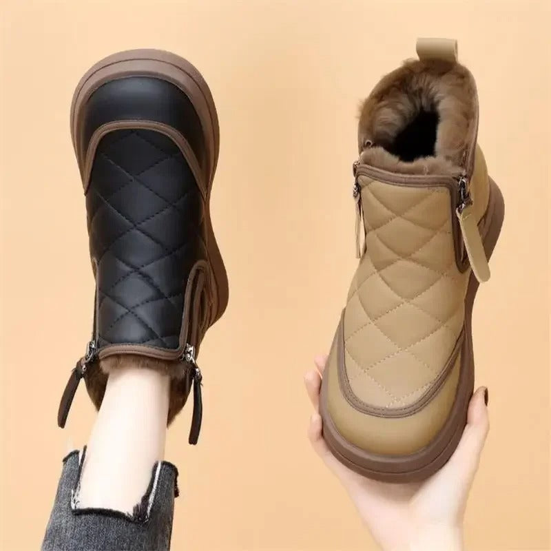 Bronoir™ Warm Lined - Winter Barefoot Shoes