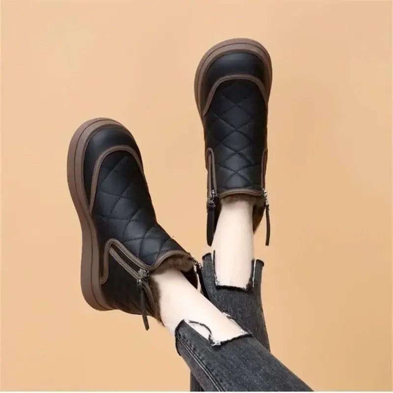 Bronoir™ Warm Lined - Winter Barefoot Shoes