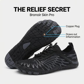 Bronoir™ Skin Pro with Copper - Grounding Allround Barefoot Shoes v2