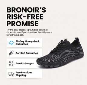 Bronoir™ Skin Pro with Copper - Grounding Allround Barefoot Shoes v2
