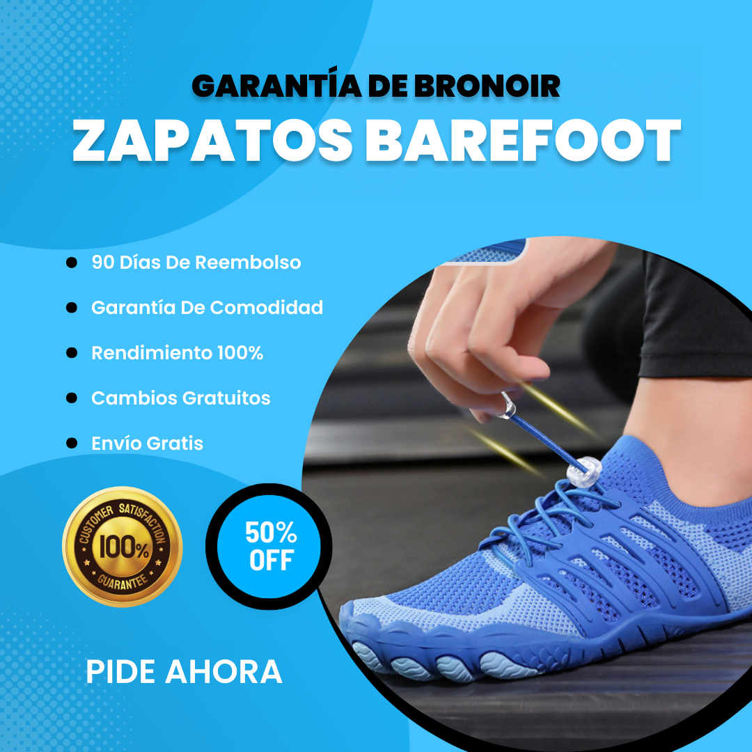 Bronoir™ Skin Pro Cobre – Zapatos Descalzos Todo Terreno con Conexión a Tierra
