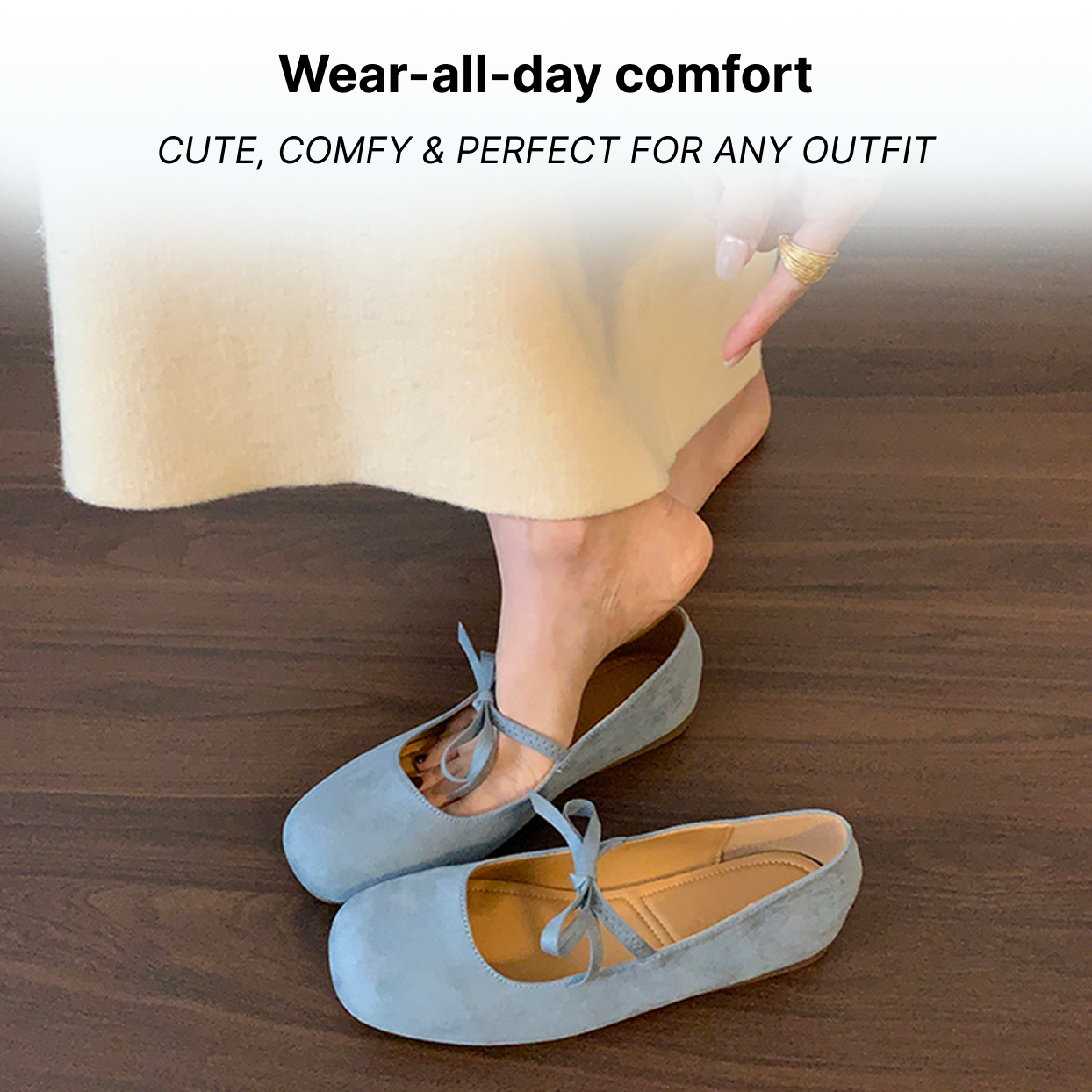 Bronoir™ Lift - Elegant & Supportive Ballerinas for Daily Comfort (Copy)