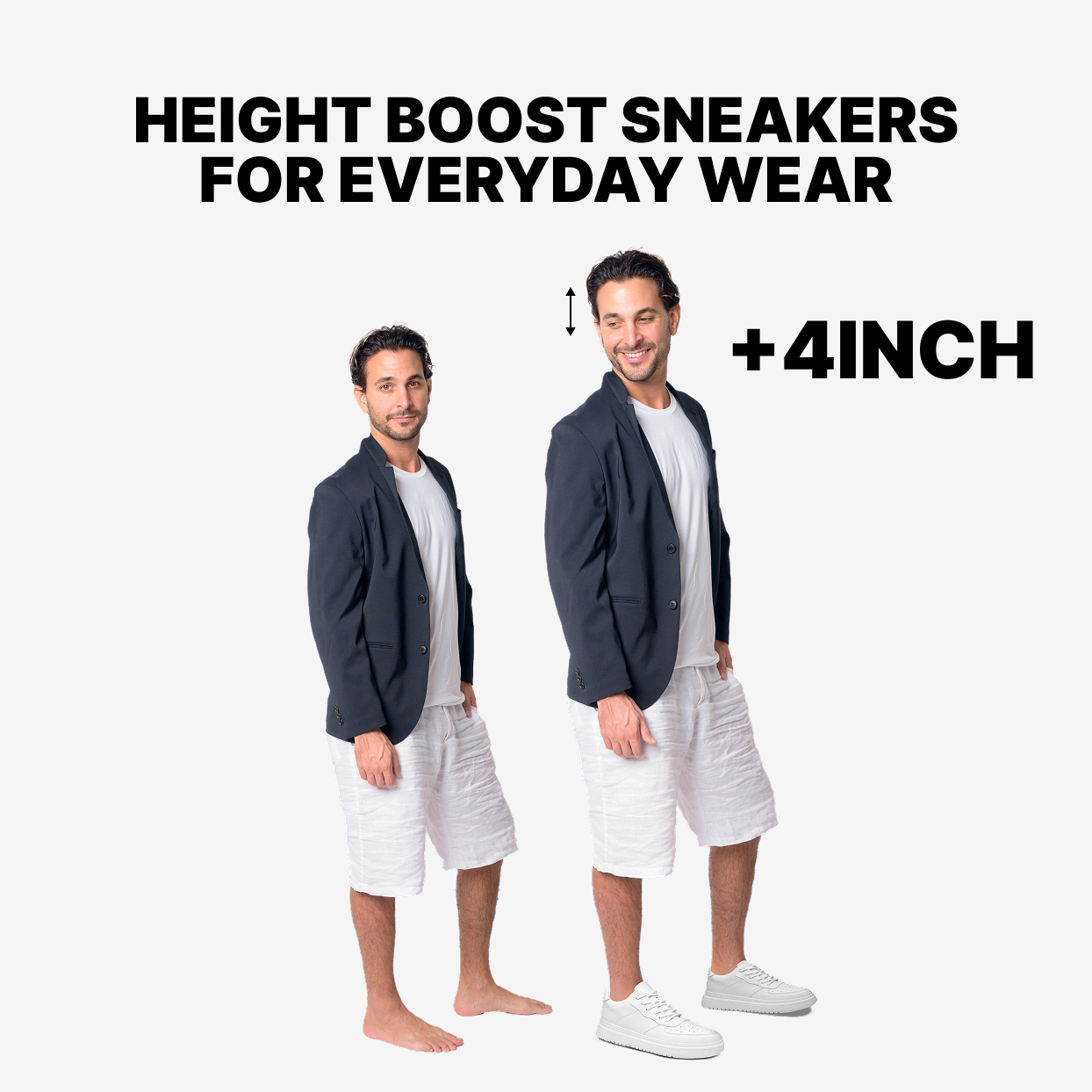 Bronoir™ Altizon – Height Boost Sneakers – Up to 4Inch Taller Instantly & Comfortably