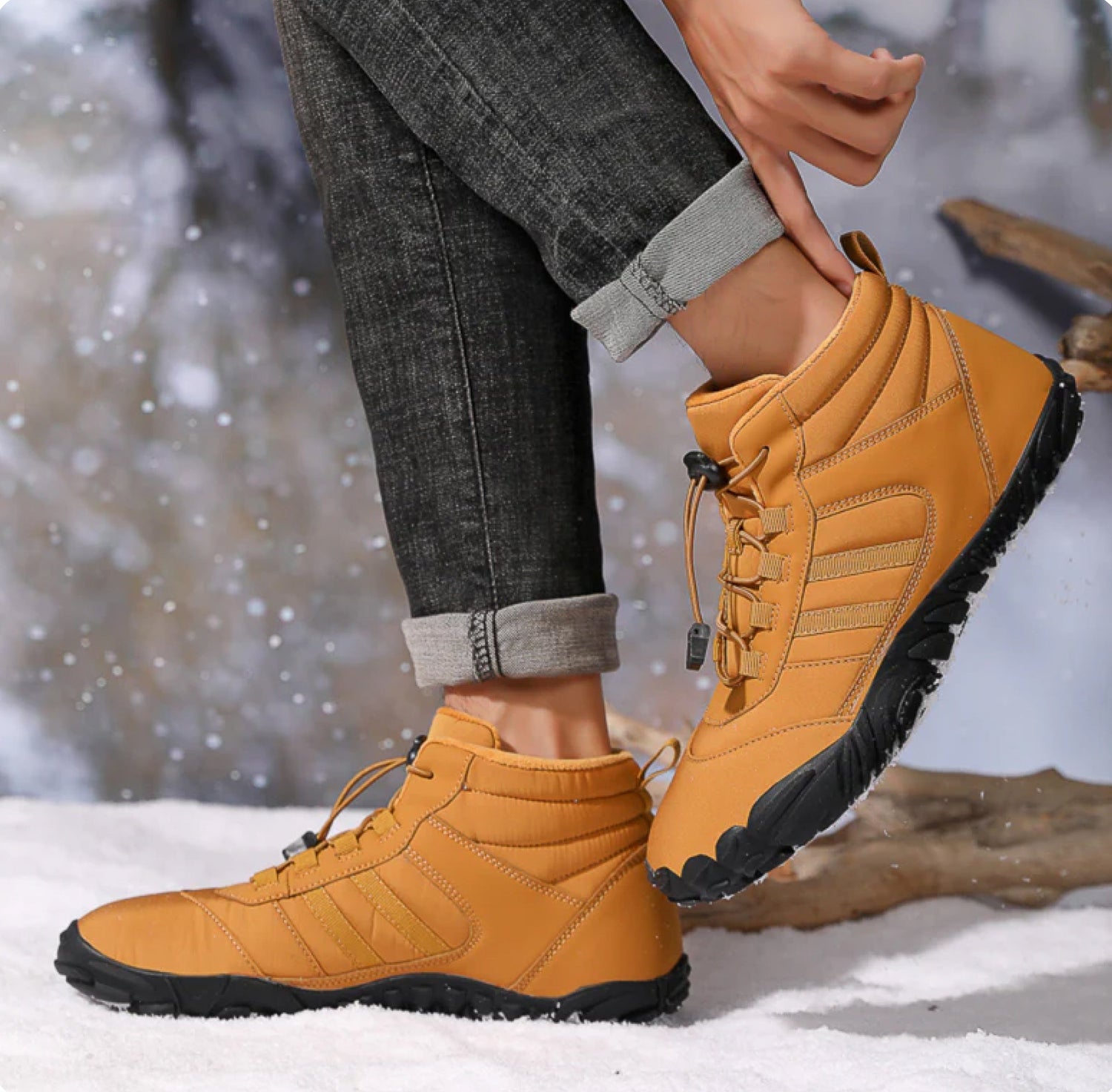 Bronoir™ Insulated - Winter Barefoot Shoes
