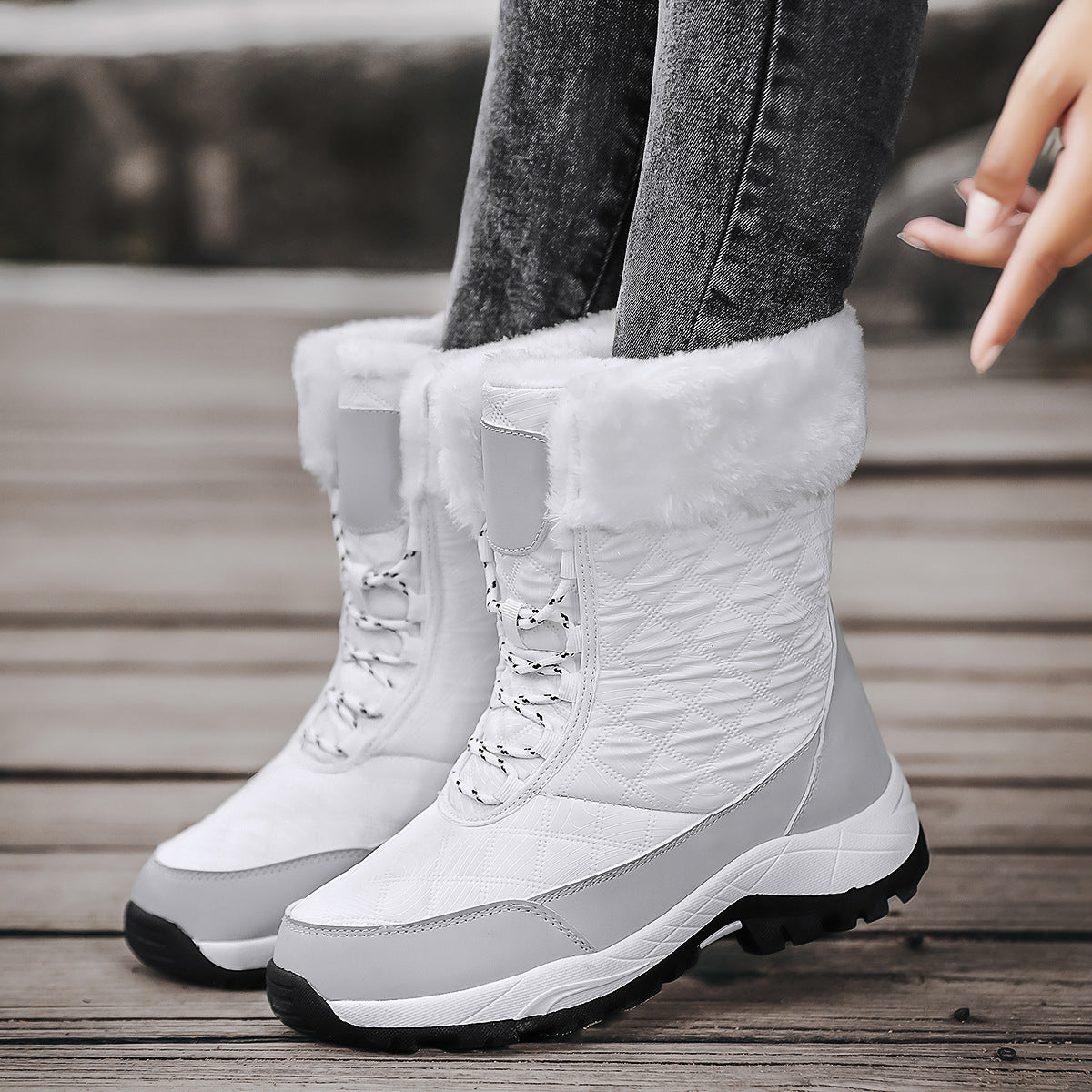 Bronoir™ Winterwalks - Winter Barefoot Boots With Warm Fleece