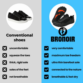 Bronoir™ Light - Barefoot Shoes