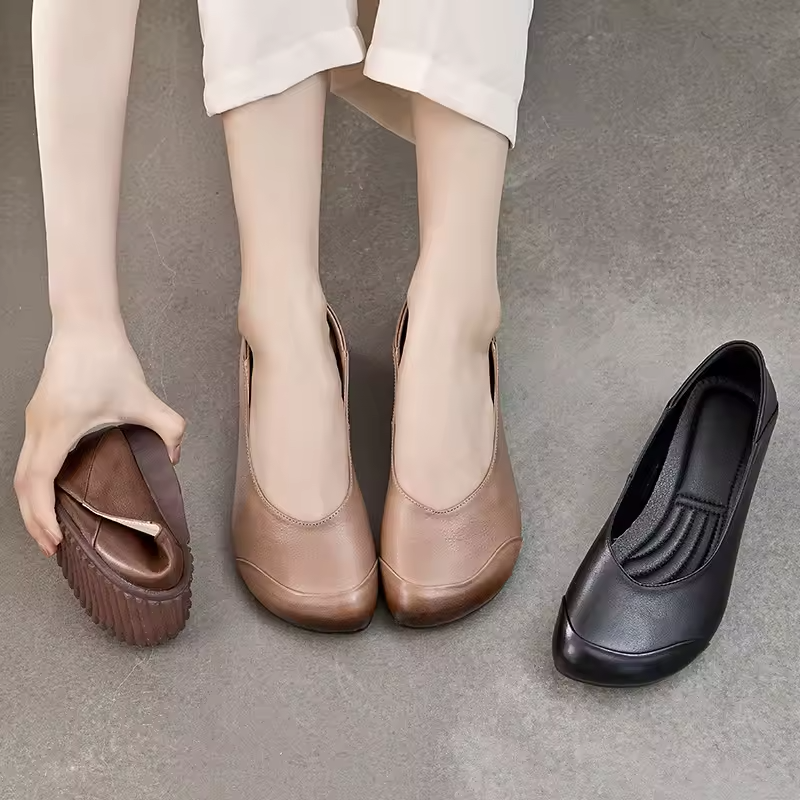Bronoir Evie Step - Elegant & Supportive Ballerinas for Daily Comfort
