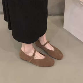 Bronoir Ruby Touch - Elegant & Supportive Ballerinas for Daily Comfort