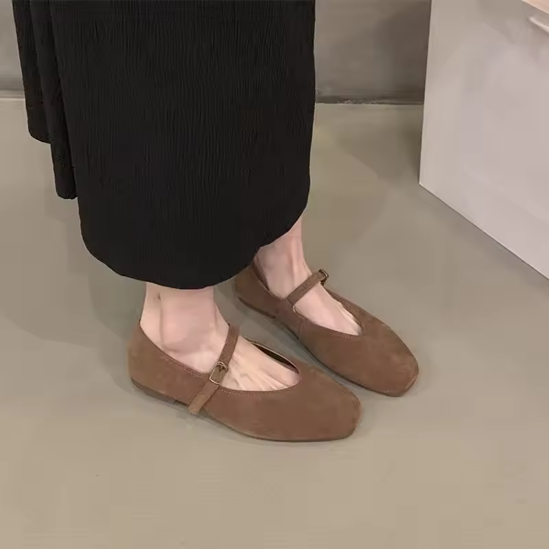 Bronoir Ruby Touch - Elegant & Supportive Ballerinas for Daily Comfort