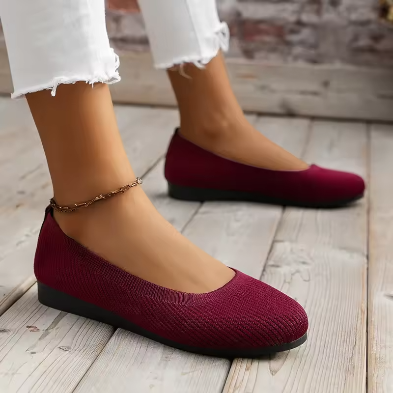 Bronoir Maya Breeze - Elegant & Supportive Ballerinas for Daily Comfort