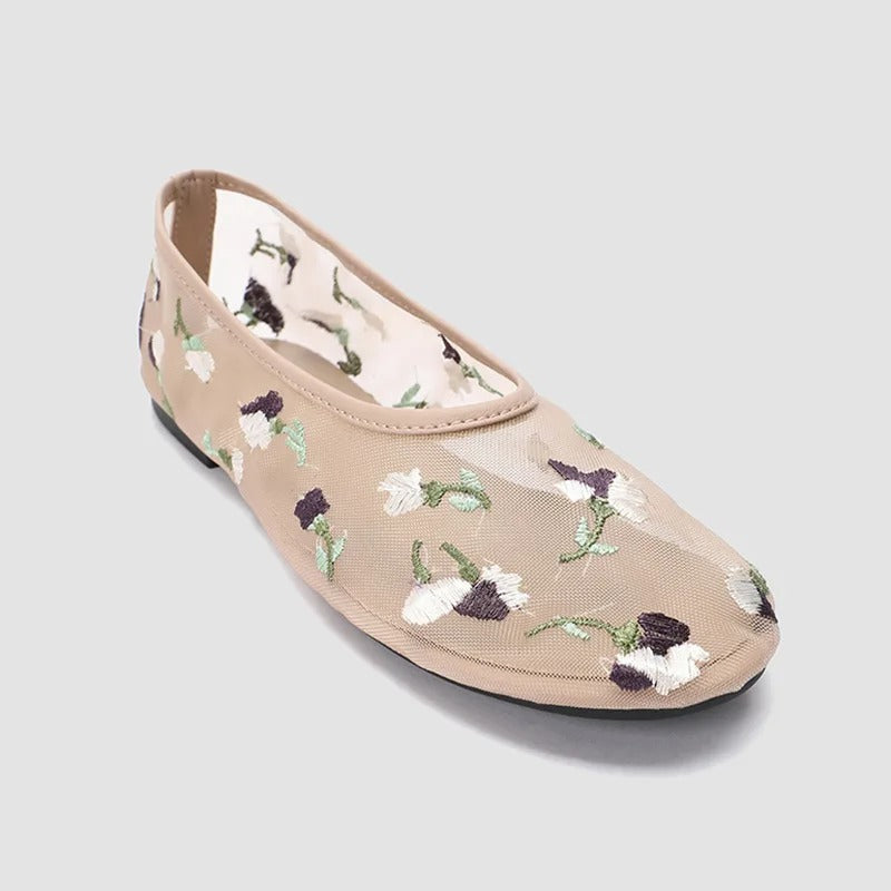 Bronoir Vina Pearl - Elegant & Supportive Ballerinas for Daily Comfort