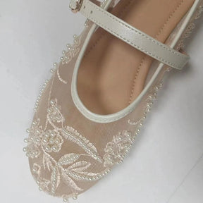 Bronoir Ivy Silk - Elegant & Supportive Ballerinas for Daily Comfort