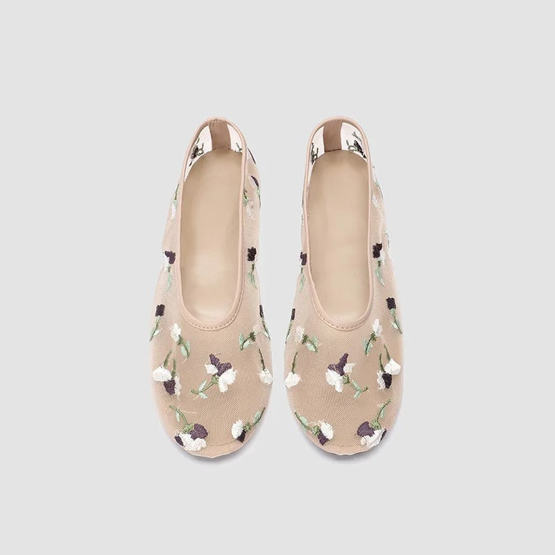 Bronoir Vina Pearl - Elegant & Supportive Ballerinas for Daily Comfort