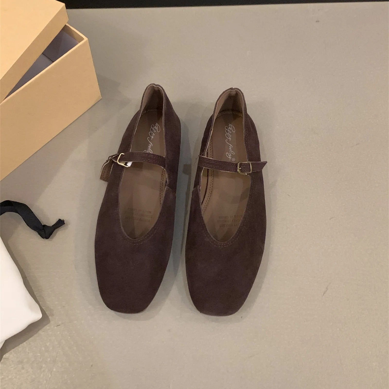 Bronoir Ruby Touch - Elegant & Supportive Ballerinas for Daily Comfort