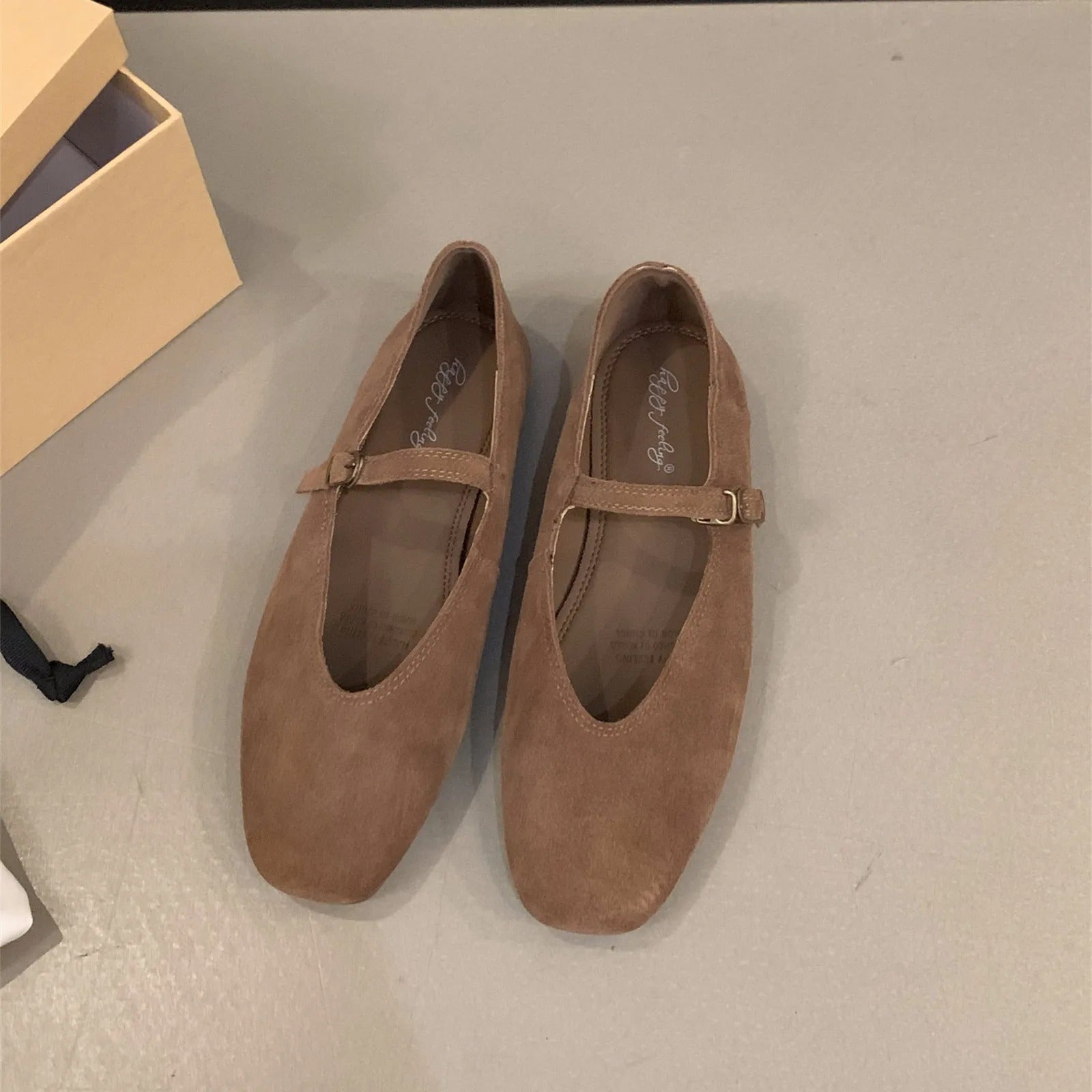 Bronoir Ruby Touch - Elegant & Supportive Ballerinas for Daily Comfort