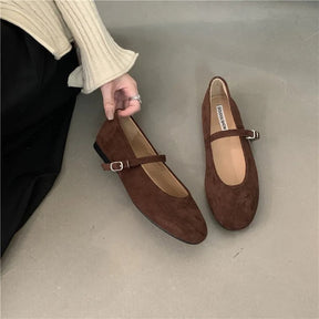Bronoir Cora Grace - Elegant & Supportive Ballerinas for Daily Comfort